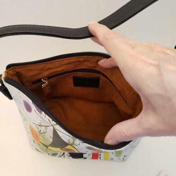 Joan Miro Singing Fish Abstract Surrealism Shoulder Bag Purse Handbag - Picture 11 of 11